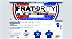 Desktop Screenshot of fratority.biz