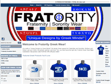 Tablet Screenshot of fratority.biz